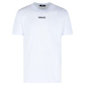 Versace White Cotton T-Shirt Men